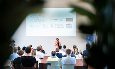 Hanne presenteert