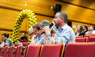 Kristien presenteert